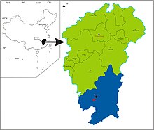 Map of the fossil locality Srep35780-f1.jpg