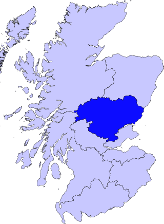 <span class="mw-page-title-main">Tayside</span> Former local government region of Scotland