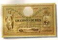 1 million réis – or 1 conto de réis – banknote (1:000$000) from 1907 issued by the Caixa de Conversão.
