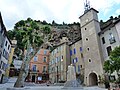 Place de la mairie de Cotignac