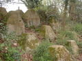 Dragons teeth at Crookham Wharf.