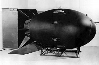 <span class="mw-page-title-main">Fat Man</span> U.S. atomic bomb type used at Nagasaki, 1945