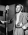 Image 4 Frank Sinatra Photo: William P. Gottlieb American singer Frank Sinatra (1915–98) in 1947, at the Liederkrantz Hall in New York. Sinatra began his career in 1935, reaching unprecedented success after being signed by Columbia Records in 1943. After a lull in the late 1940s, his career regained new vigor in the 1950s. More selected portraits