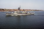 HMAS Hobart in California during 1992