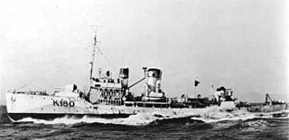 HMCS <i>Collingwood</i> Flower-class corvette