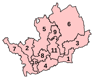 2010-2024 constituencies in Hertfordshire