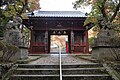 神峯山寺 - 仁王門と狛犬