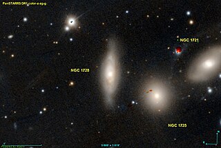 <span class="mw-page-title-main">NGC 1728</span> Spiral galaxy in the constellation Eridanus