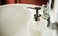 A soap dispenser