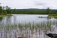 O lago de Ruoutejaure