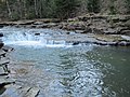 Waterfall on the Zelenitsa River