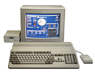 <span class="mw-page-title-main">Amiga</span> Family of personal computers sold by Commodore