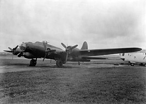 An electronic warfare B-17 Flying Fortress Mk III of 214 Squadron, August 1944.