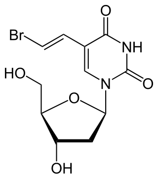 <span class="mw-page-title-main">Brivudine</span> Chemical compound