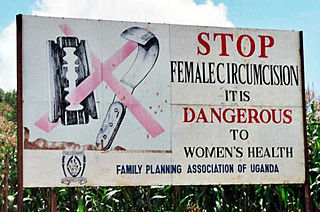 <span class="mw-page-title-main">Female genital mutilation</span> Ritual cutting or removal of some or all of the vulva