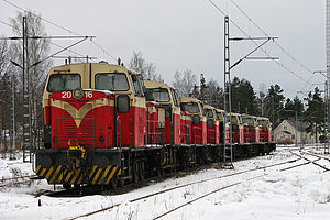 Dv16 diesel locomotives