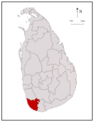 <span class="mw-page-title-main">Galle District</span> Administrative District in Southern Province, Sri Lanka