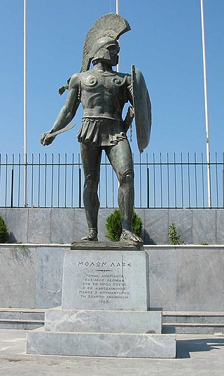 <span class="mw-page-title-main">Leonidas I</span> King of Sparta from c. 489 BC to 480 BC