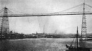 Newport Transporter Bridge, 1931