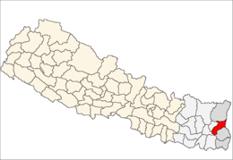 Distretto di Panchthar – Localizzazione