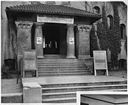 A photo of a California Federal Writers' Project location within a Works Progress Administration building in Oakland, 1940