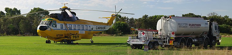 Refueling panorama gnangarra