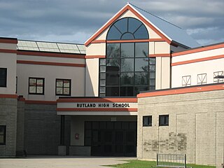 <span class="mw-page-title-main">Rutland High School</span> School in Rutland, Vermont, United States