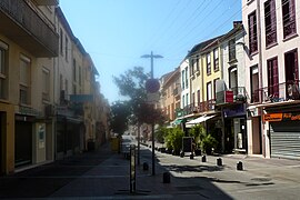 The Arago street, in Saint-Laurent-de-la-Salanque