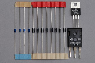 <span class="mw-page-title-main">Schottky diode</span> Semiconductor diode