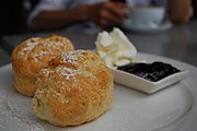 Scones with jam