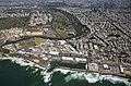 the Yarkon River Peninsula with the port and the Orient Fair area