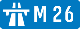 <span class="mw-page-title-main">M26 motorway</span> Motorway in England