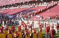 LSJUMB doing the Nazi salute to the fight song of the Spirit of Troy