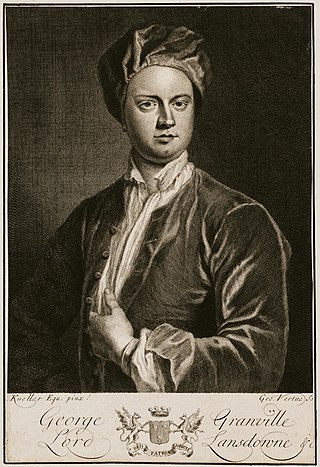 <span class="mw-page-title-main">George Granville, 1st Baron Lansdowne</span> 17th/18th-century English poet, playwright, and politician