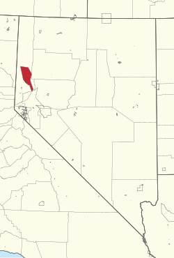 Location of Pyramid Lake Indian Reservation