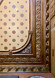 Ceiling of the Gheorghe Petrașcu House (Piața Romană no. 5), Bucharest, by Spiru Cegăneanu, 1912[62]