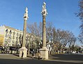 Alameda de Hércules, Seville, Spain, February 2019