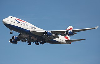 Boeing 747-400 Wide-body airliner, improved production series of the 747