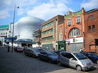 <span class="mw-page-title-main">Digbeth</span> District in Birmingham, England