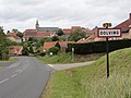 Entrée du village.