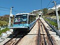 Elevador da Nazaré Cabina poente sobre o cruzamento