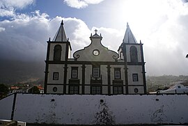 Front façade of the Church of Nossa Senhora da Ajuda, Prainha de Baixo