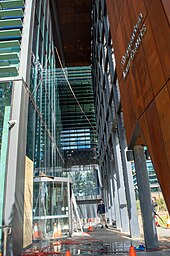 Window cleaning with a water-fed pole in Shepparton, Australia Long-window-pole.jpg