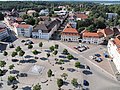 Quadratischer Marktplatz