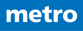 Logo de l'édition néerlandophone de Metro.