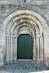 Portal vid kyrkan Igreja de Cedofeita i Portugal.