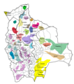 Image 20Map showing the area of indigenous peoples in Bolivia (from List of cities and largest towns in Bolivia)