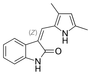 <span class="mw-page-title-main">Semaxanib</span> Chemical compound