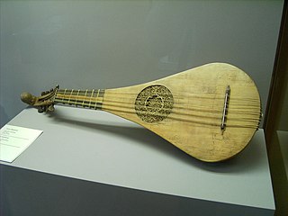 <span class="mw-page-title-main">Gittern</span> Medieval necked bowl lute