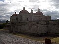 An old Spanish church built on top of (and using) even older Mixtec/Zapotec ruins, Mitla